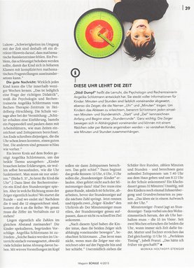 7 Uhr Artikel Deckblatt 2015 - Presse über Angelika Schlotmann